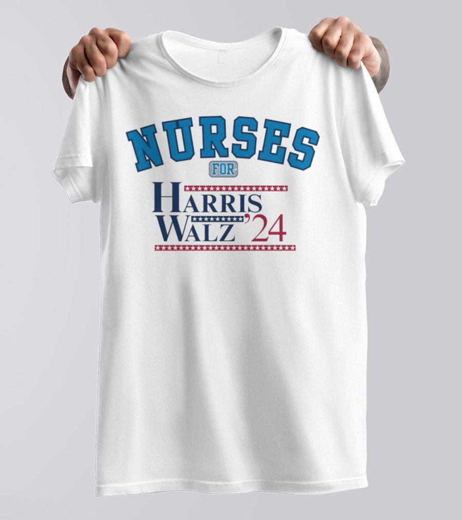 Nurses Supporting Harris And Walz 2024 Election Campaign T-Shirt