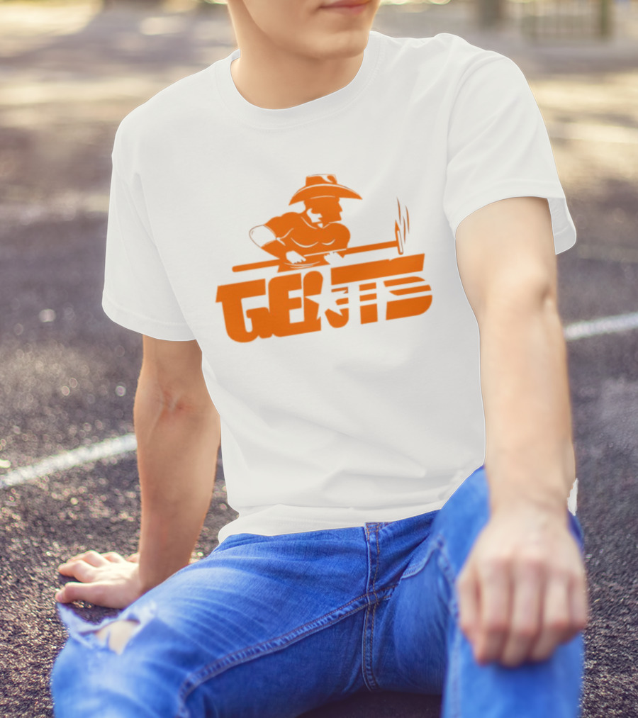Tennessee Volunteers Gents Cowboy Branding Iron T-Shirt