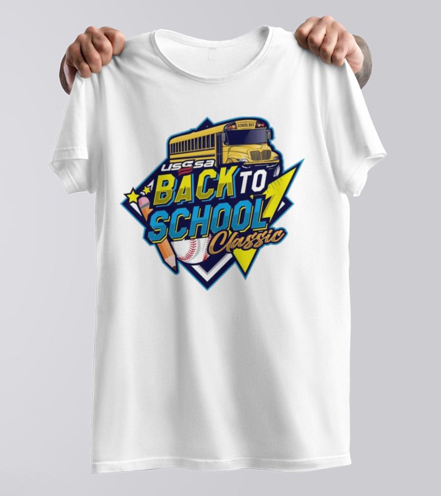 USSSA Back To School Classic Baseball South Carolina T-Shirt