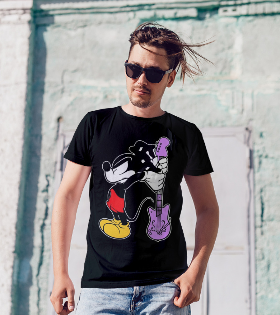 Bruce Ray Condoneordie Mickey Guitar Surprise T-Shirt