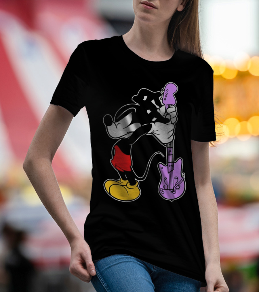 Bruce Ray Condoneordie Mickey Guitar Surprise T-Shirt