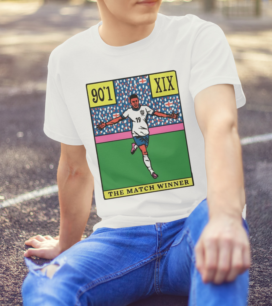 England Football Team Player 19 The Match Winner 90+1 XIX T-Shirt