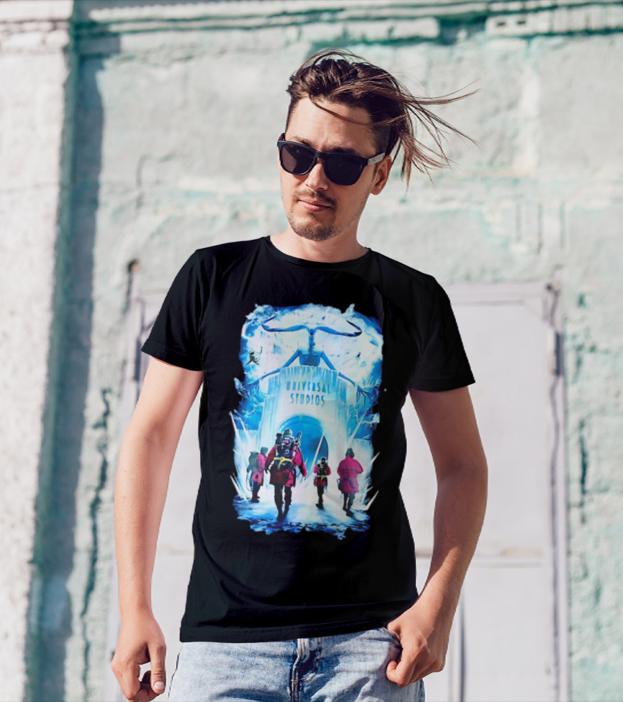 Halloween Horror Nights 2024 Ghostbusters Universal Studios Frozen Empire Adventure T-Shirt