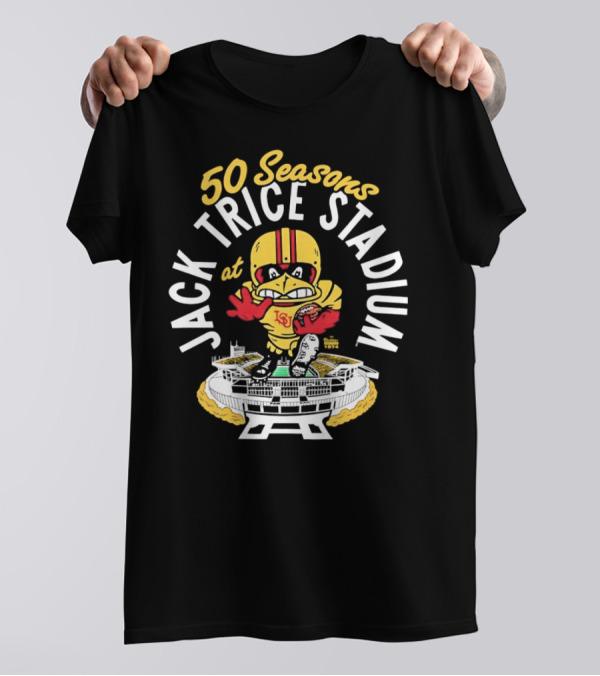 50 Seasons At Jack Trice Stadium Iowa State Cyclones Mascot T-Shirt