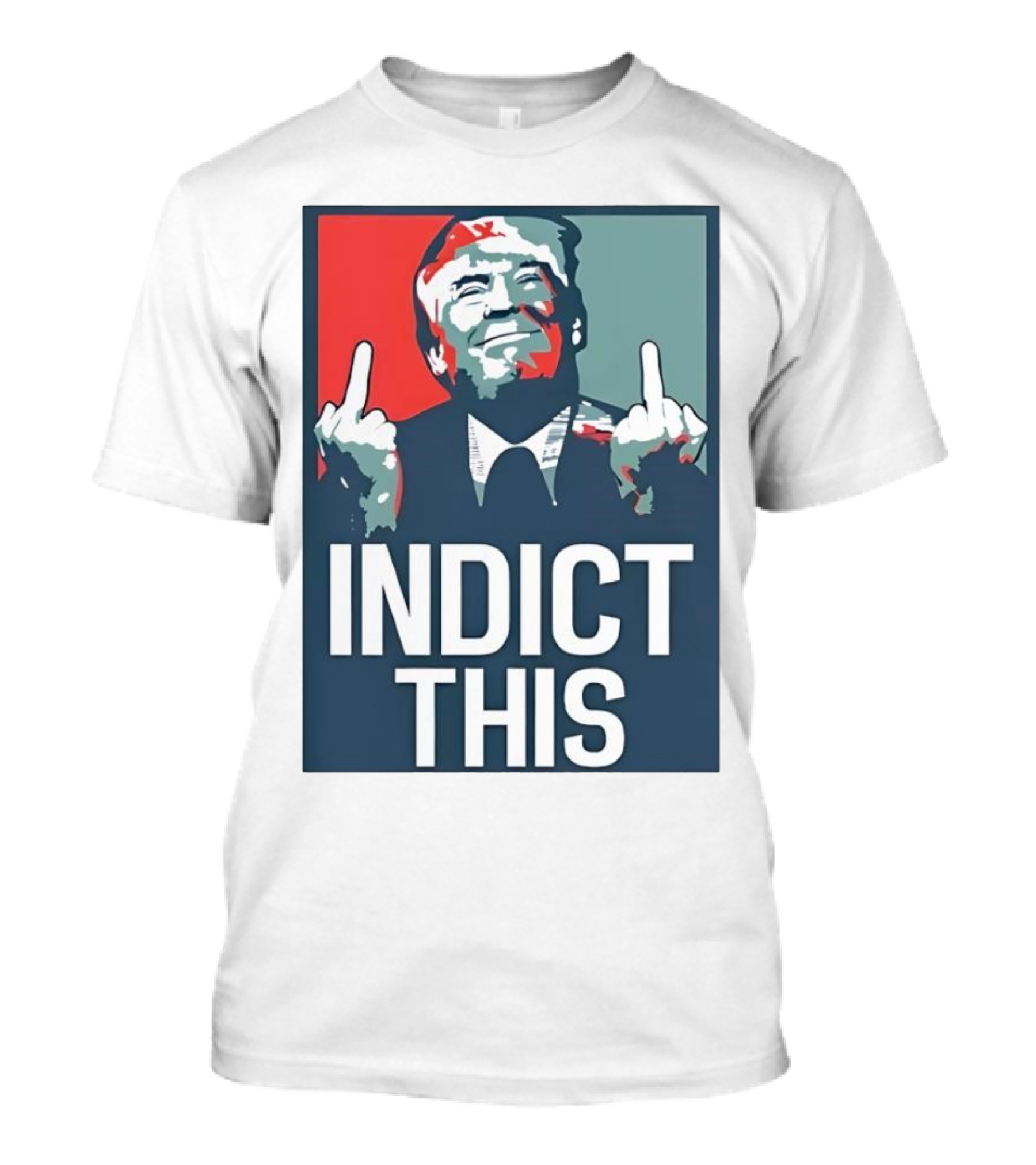 Alina Habba Wear Indict This Trump Middle Finger Indict This T-Shirt