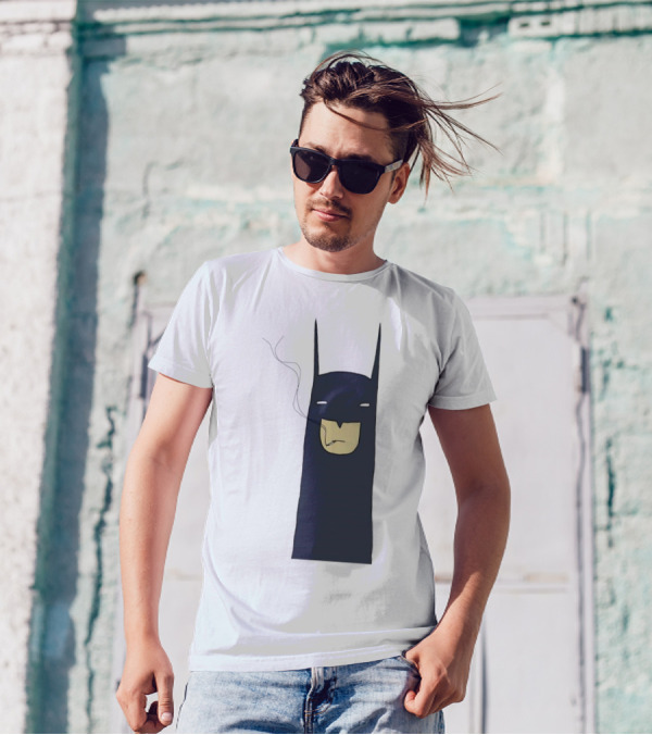 Batman Smoking Cigarette Classic T-Shirt