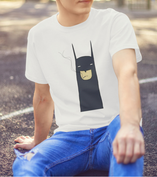 Batman Smoking Cigarette Classic T-Shirt