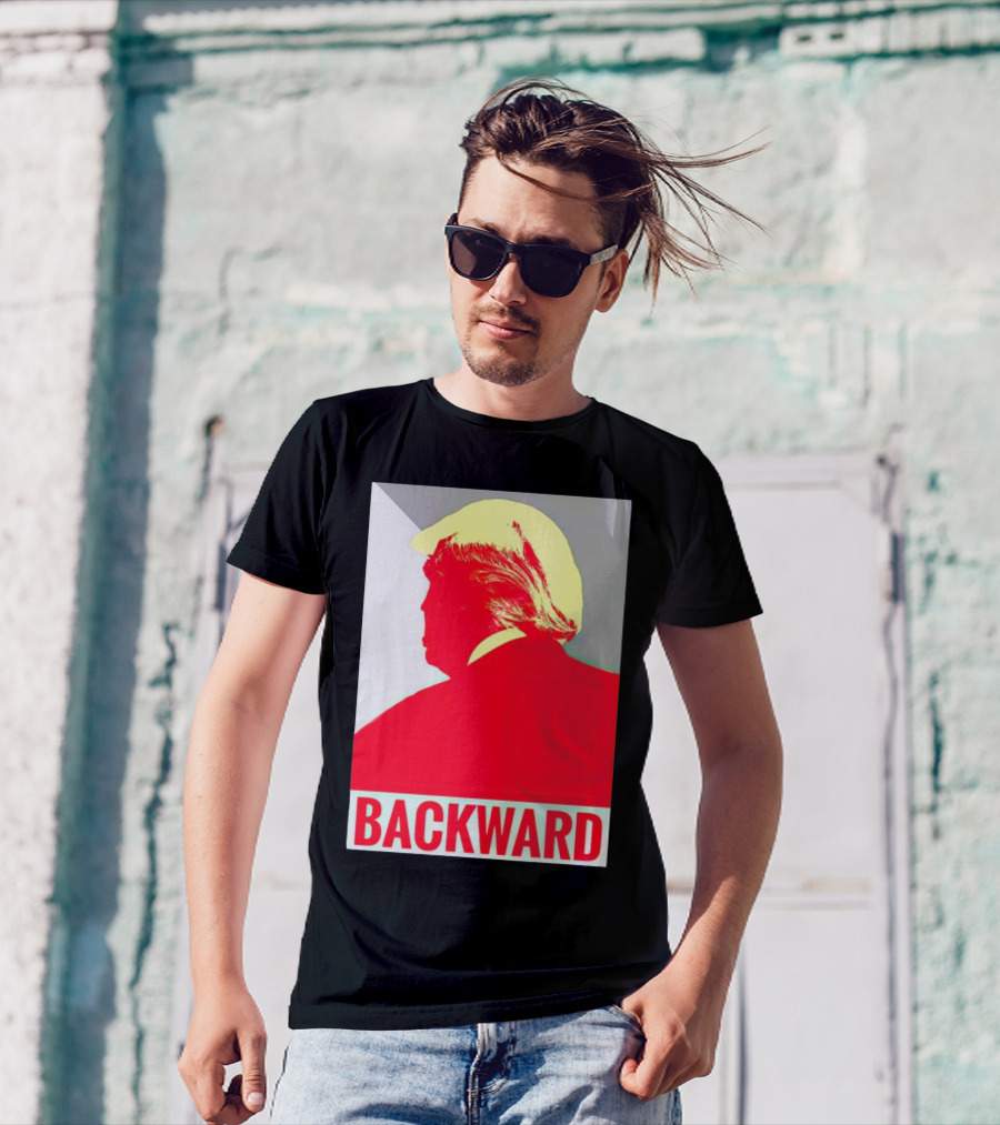 Donald Trump Backward Pop T-Shirt