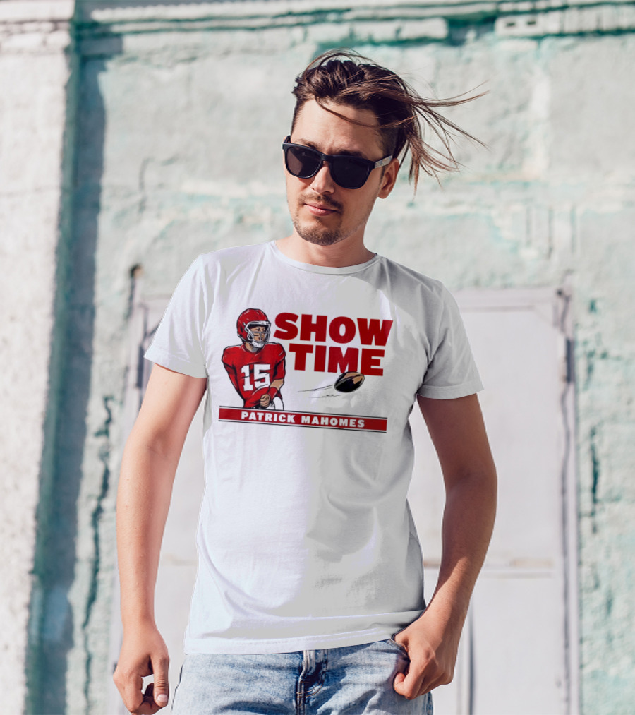 Patrick Mahomes Showtime Kansas City Chiefs Behind The Back T-Shirt