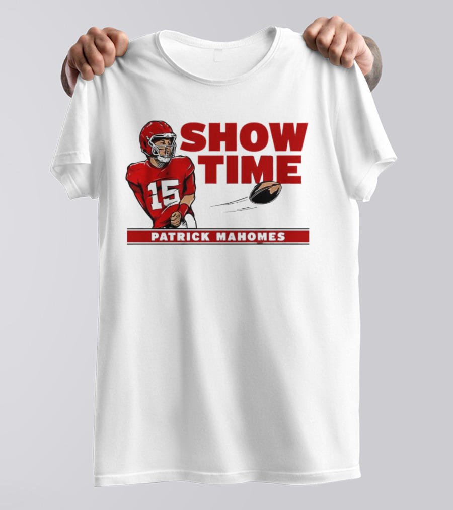 Patrick Mahomes Showtime Kansas City Chiefs Behind The Back T-Shirt
