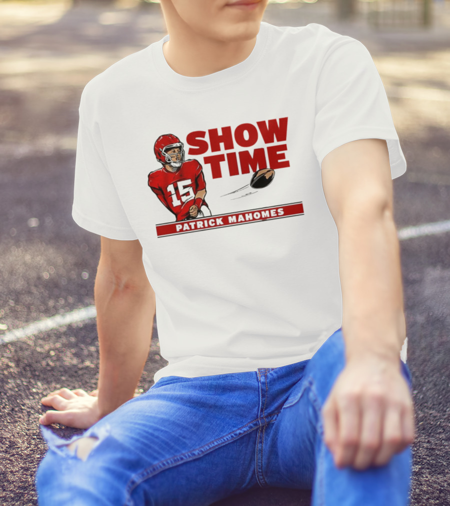 Patrick Mahomes Showtime Kansas City Chiefs Behind The Back T-Shirt