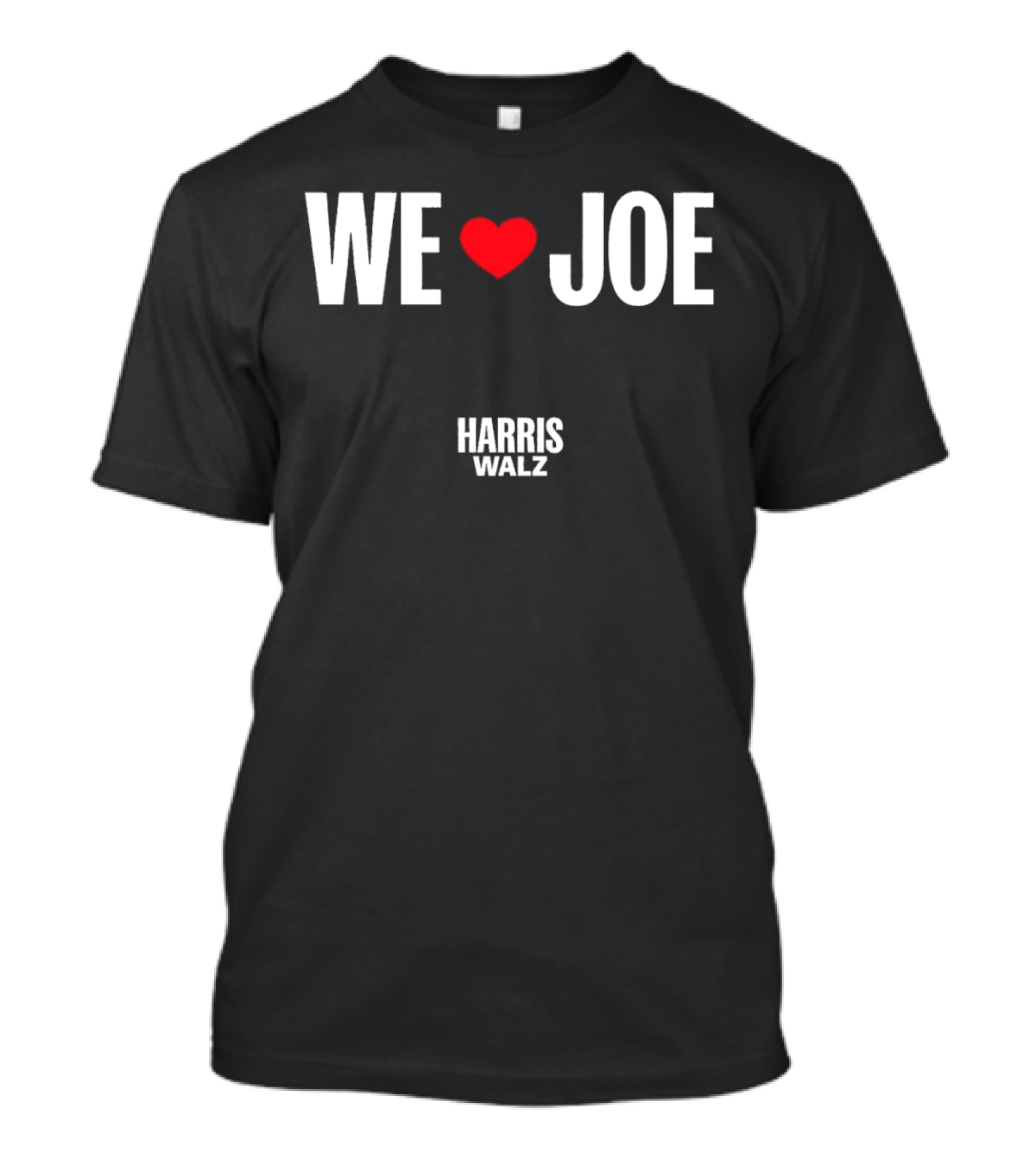 We Heart Joe Biden Harris Walz T-Shirt