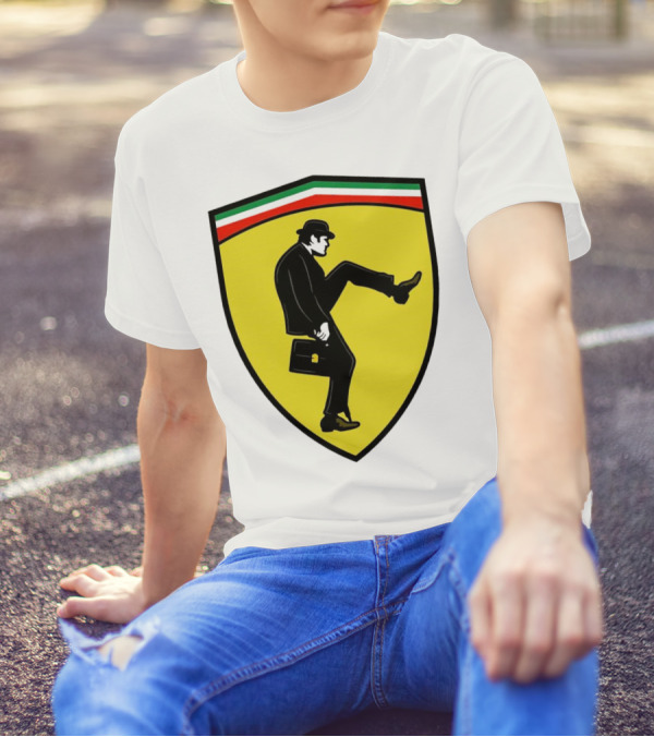 Ministry Of Silly Walks Monty Python Ferrari T-Shirt