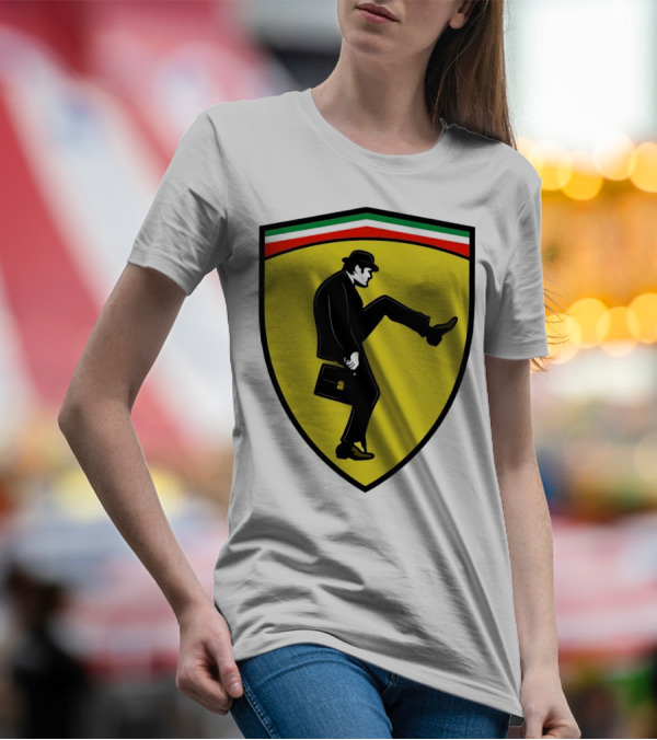 Ministry Of Silly Walks Monty Python Ferrari T-Shirt