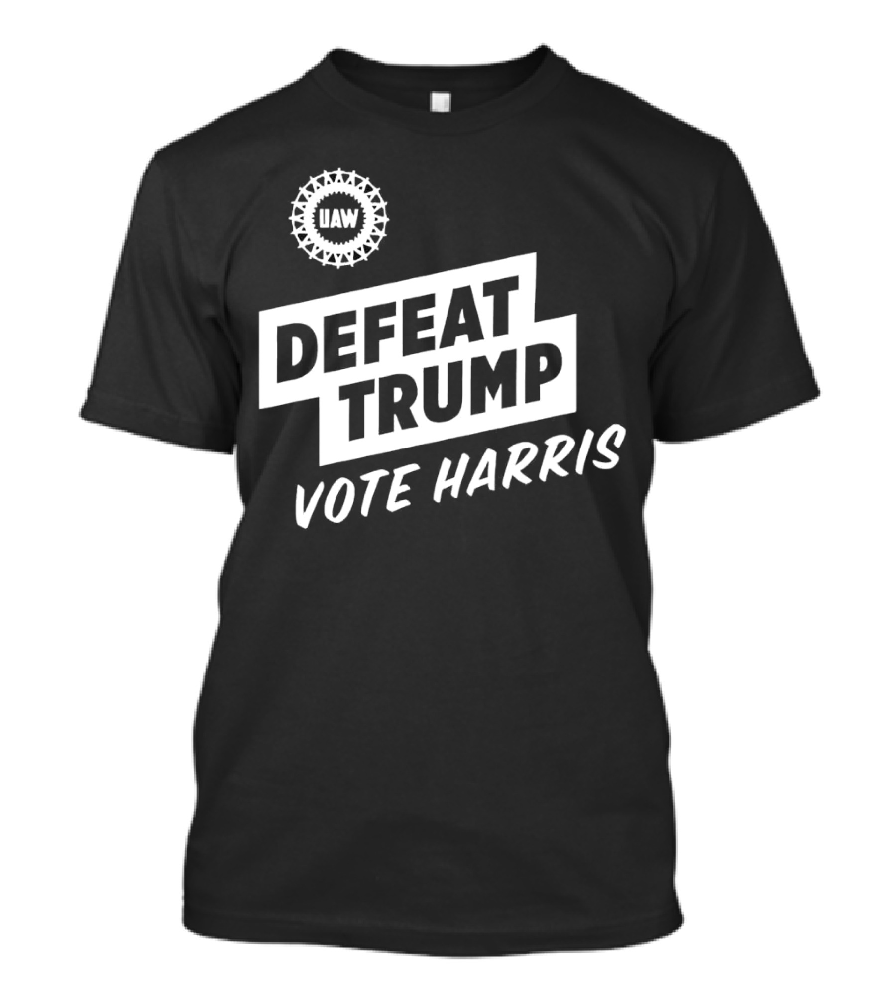 UAW Support Defeat Trump Vote Harris T-Shirt