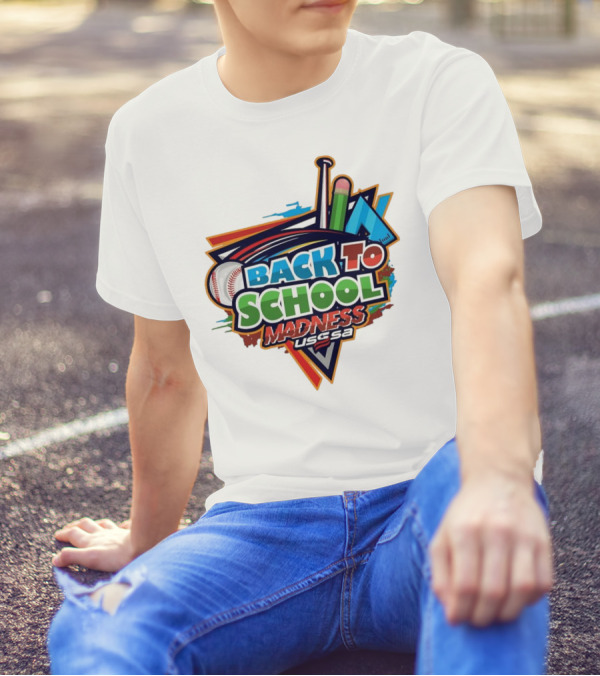 USSSA Back To School Madness Baseball South Carolina T-Shirt