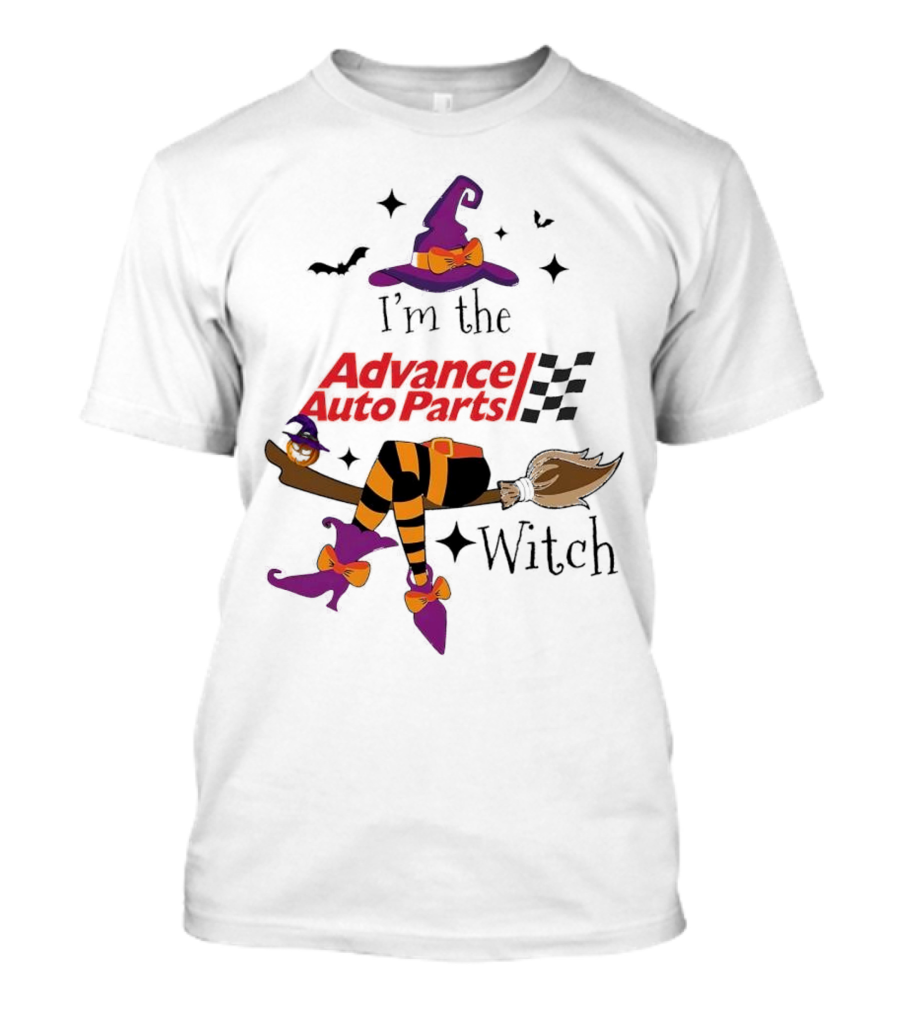 I'm The Advance Auto Parts Witch Halloween T-Shirt
