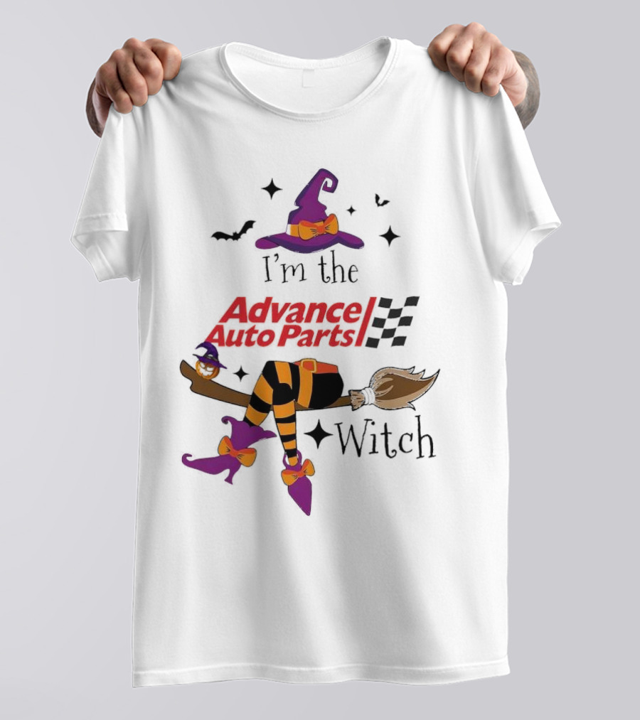 I'm The Advance Auto Parts Witch Halloween T-Shirt