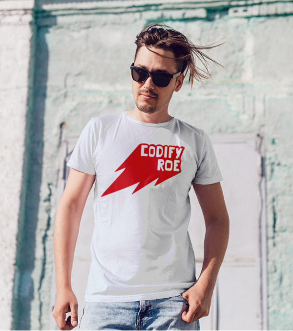 Codify Roe Red Lightning Bolt T-Shirt