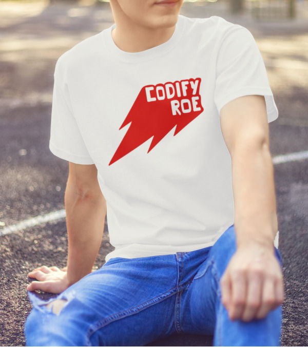 Codify Roe Red Lightning Bolt T-Shirt