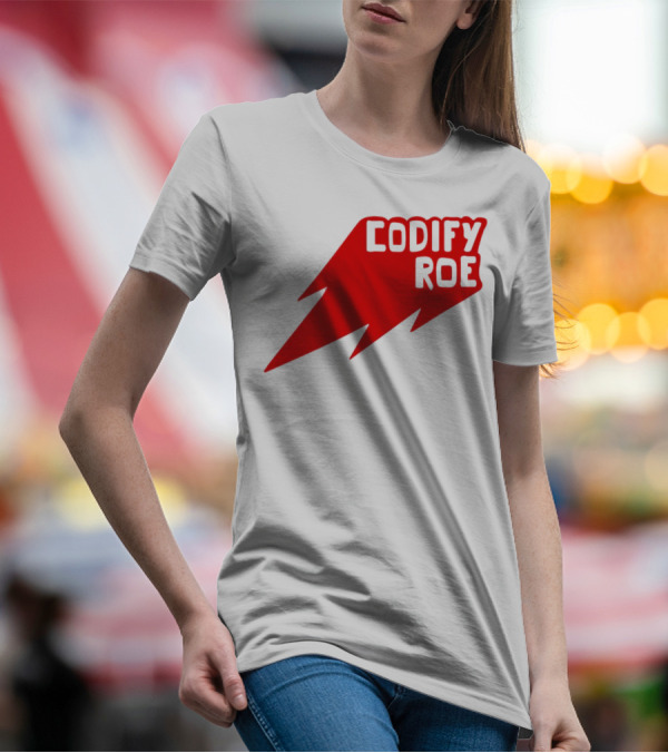 Codify Roe Red Lightning Bolt T-Shirt