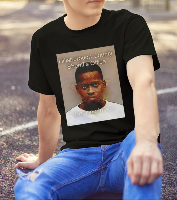 Hillsborough County Sheriff’s Office Booking Image Jamanson Fremond T-Shirt