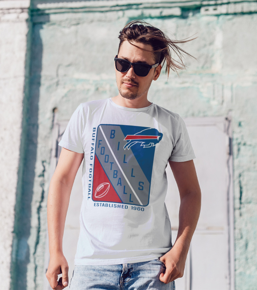Buffalo Bills Football Established 1960 Shield T-Shirt