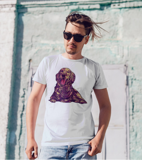 Golden Retriever Cute Dog T-Shirt