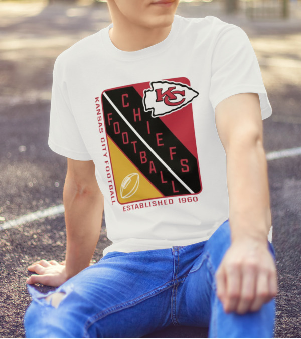 Kansas City Chiefs Football Established 1960 KC T-Shirt