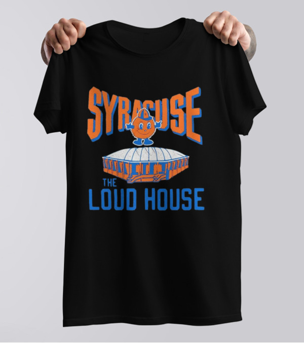 Syracuse Orange Otto The Mascot Loud House Stadium T-Shirt