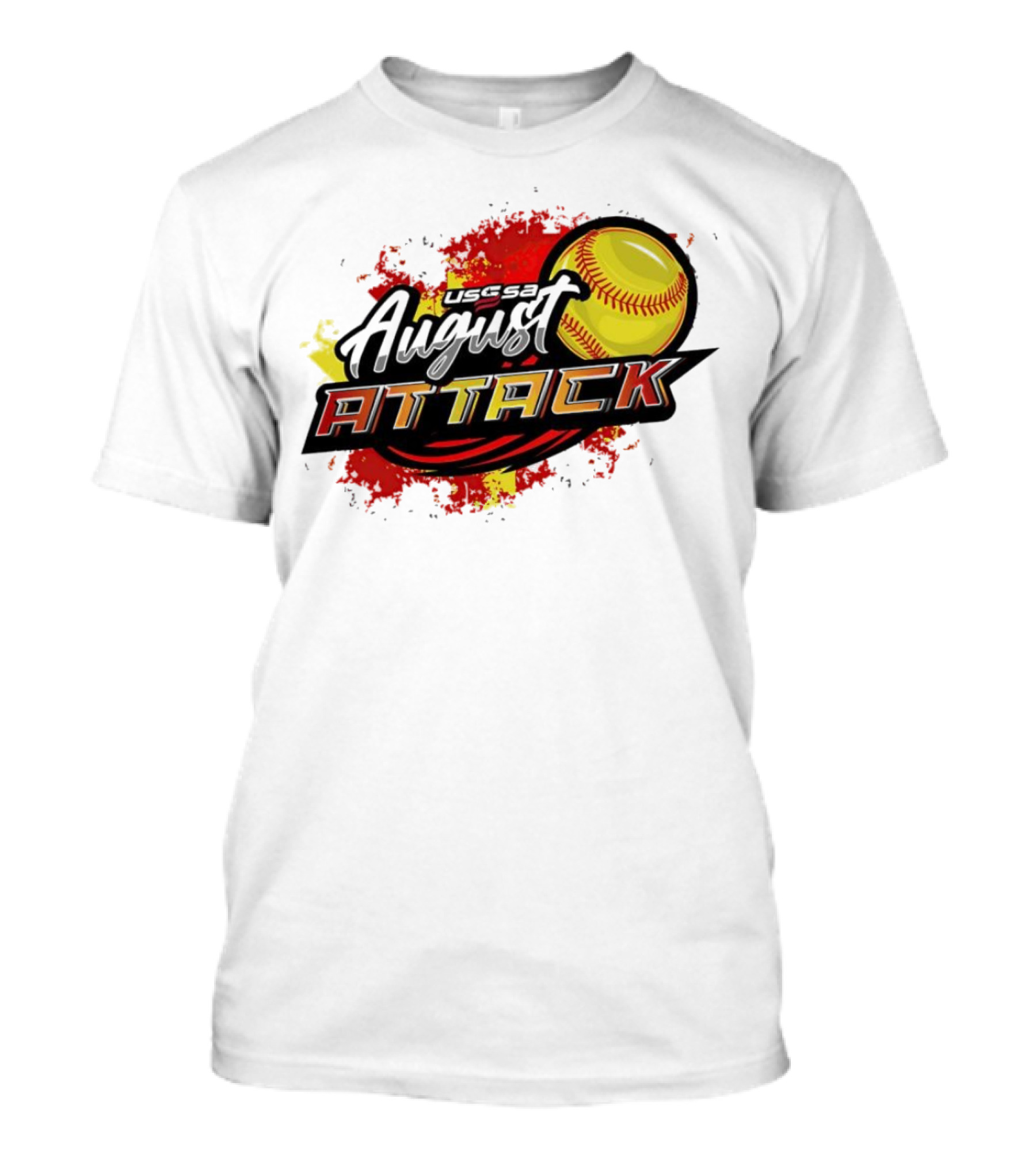 USSSA Kentucky Fast Pitch August Attack 2024 Softball T-Shirt