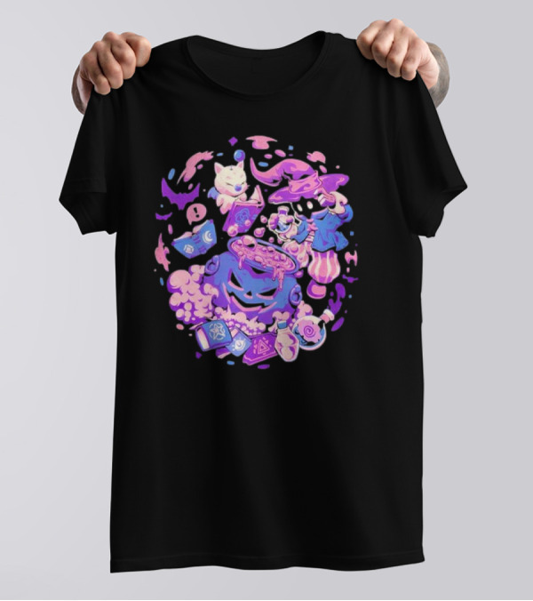 Final Fantasy Mage Kupo Spellcasting Adventure T-Shirt