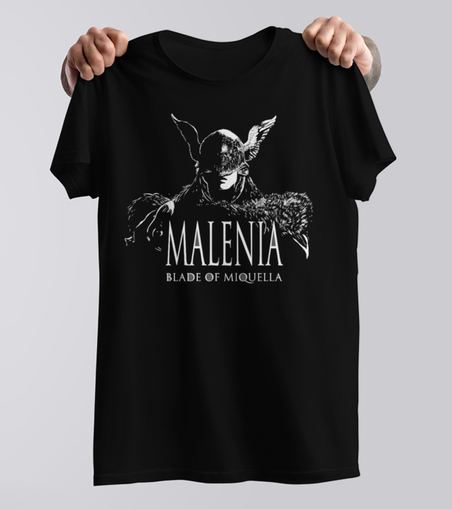 Malenia Blade Of Miquella Elden Ring Poster Dark Souls Iconic T-Shirt
