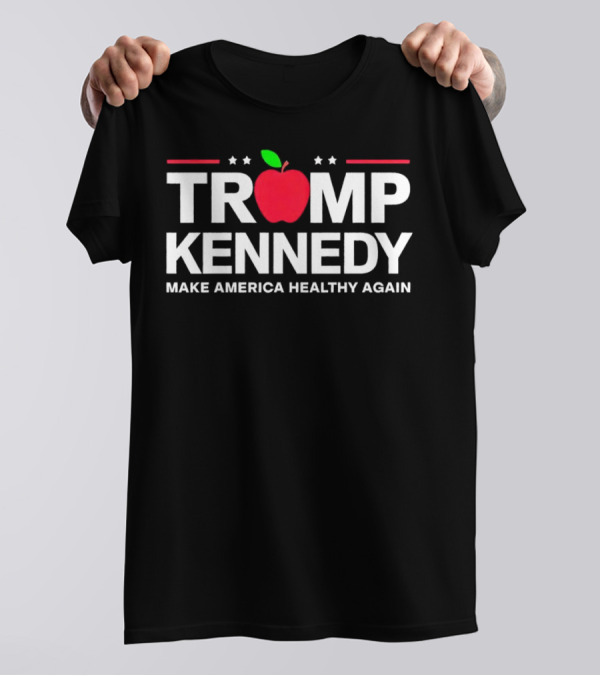 Trump Kennedy Make America Healthy Again Apple T-Shirt