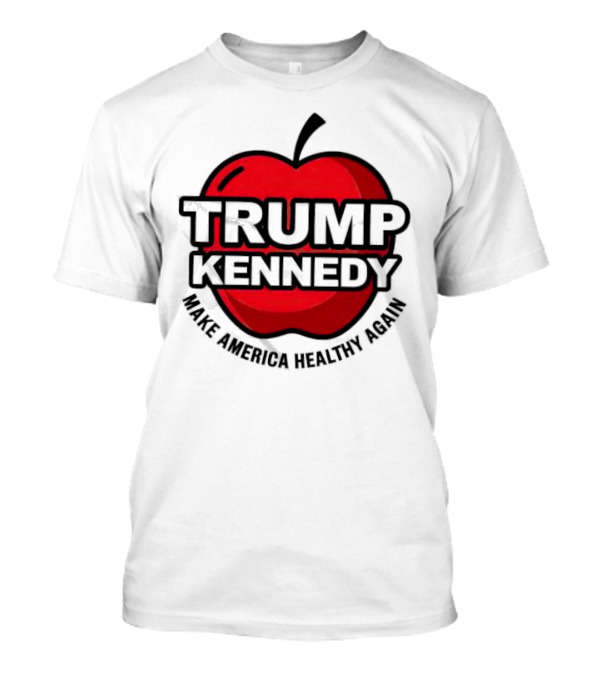 Trump Kennedy Apple Make America Healthy Again T-Shirt
