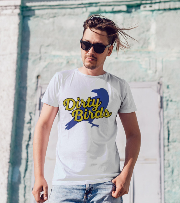 Dirty Birds Blue T-Shirt