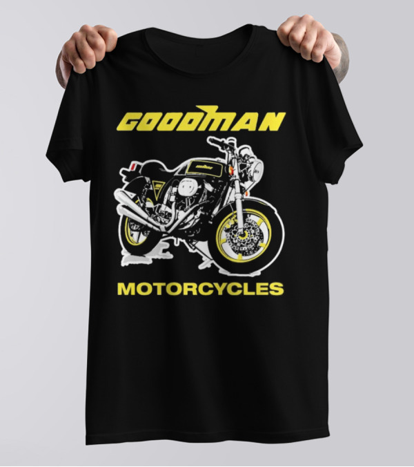 GOODMAN MOTORCYCLES CLASSIC VINTAGE BIKE T-Shirt