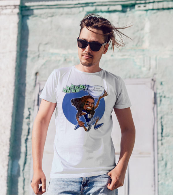 Ceedee Lamb Dallas Cowboys $136M Extension Cartoon T-Shirt