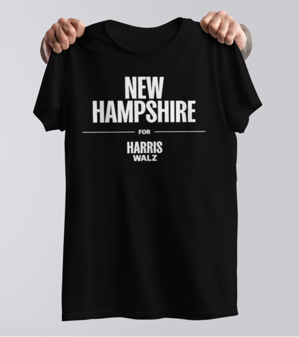 New Hampshire For Harris Walz T-Shirt