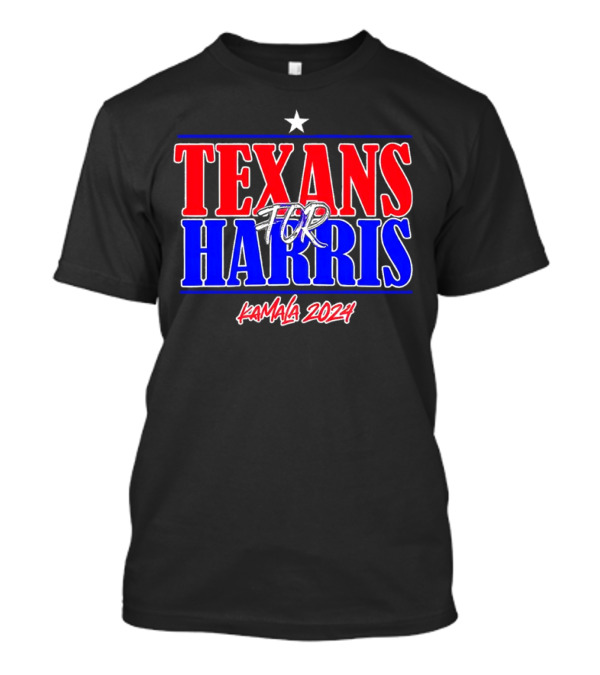 Texans For Harris Kamala 2024 Star T-Shirt