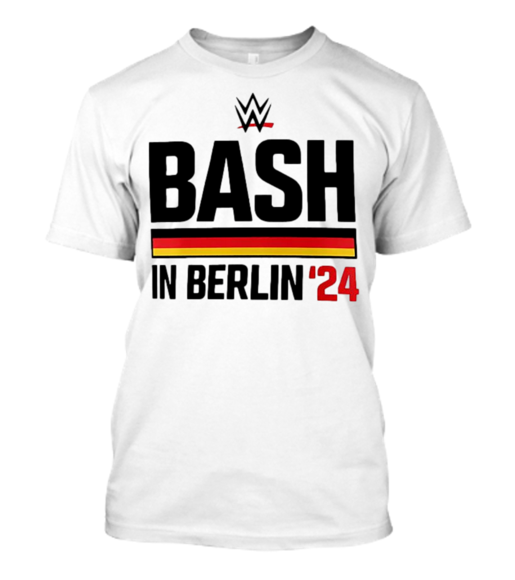 WWE Bash In Berlin '24 With German Flag Colors T-Shirt