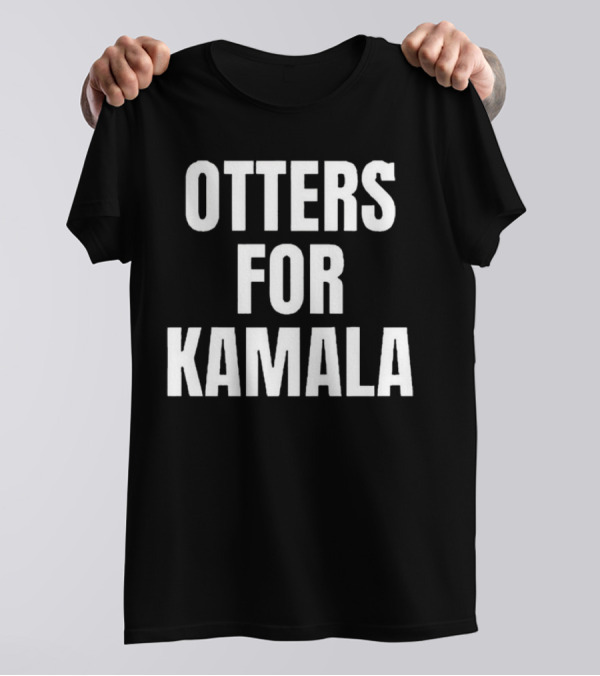 Otters For Kamala Harris Support Campaign T-Shirt