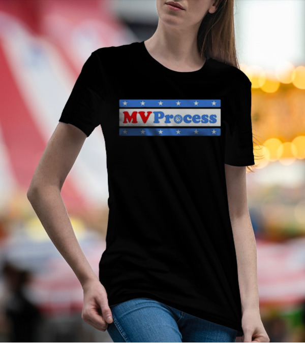 Philadelphia Basketball MVProcess Stars And Hoops T-Shirt
