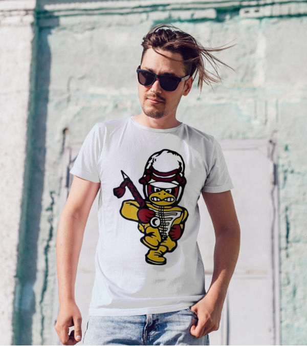 Ci Sport Marching Band Duck Mascot In Band Uniform T-Shirt