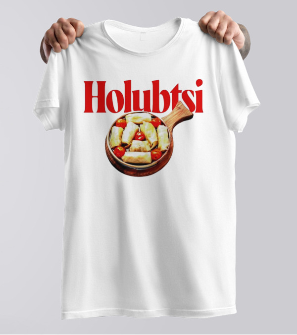 Holubtsi Ukrainian Cabbage Rolls With Cherry Tomatoes T-Shirt