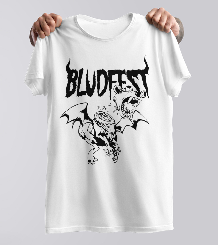 Bludfest I Lost My Head Bat Creature T-Shirt