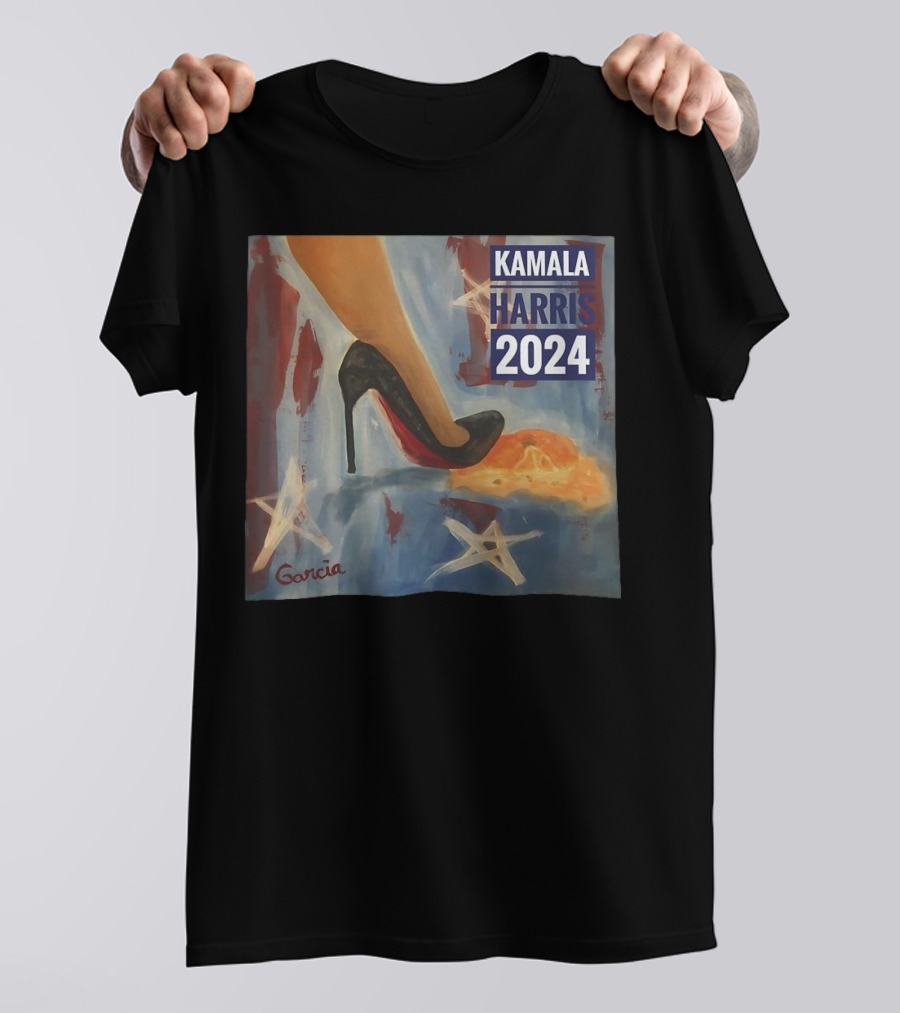 Kamala Harris High Heel Stepping T-Shirt