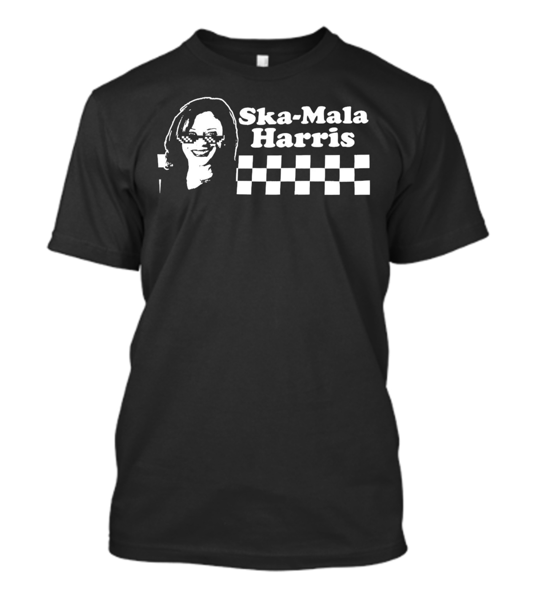 Ska-Mala Harris Checkerboard Sunglasses And Iconic T-Shirt