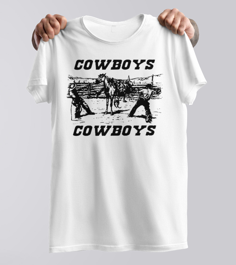 Cowboys Cowboys Brandy Melville Western Rodeo T-Shirt
