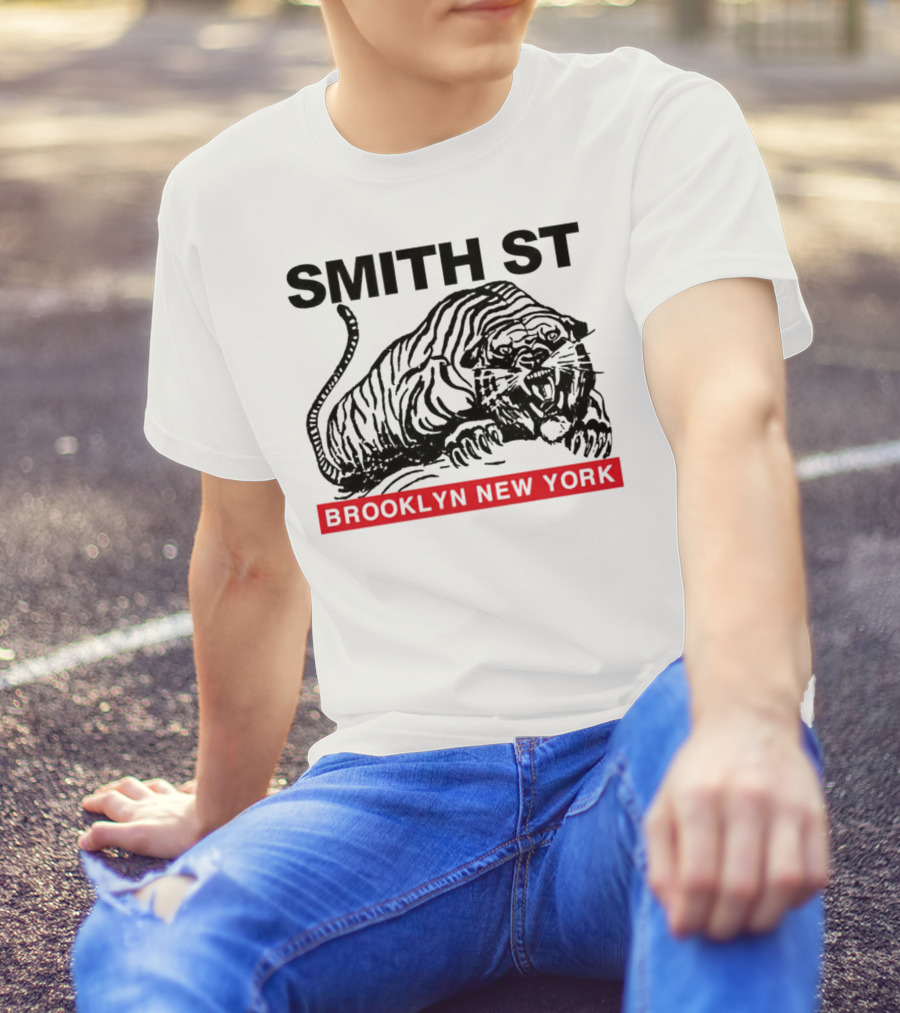 Smith St Brooklyn New York Tiger T-Shirt